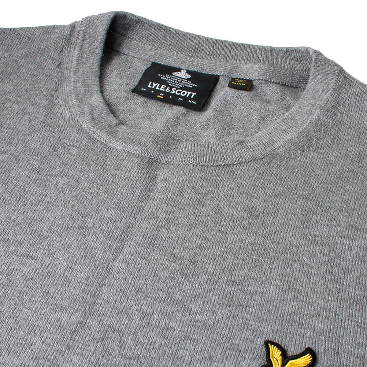 Suéter Lyle & Scott Para Hombres Algodón Merino Ligero Cuello Redondo 47% DE DESCUENTO PRECIO DE VENTA SUGERIDO POR EL FABRICANTE - Imagen 9 de 9