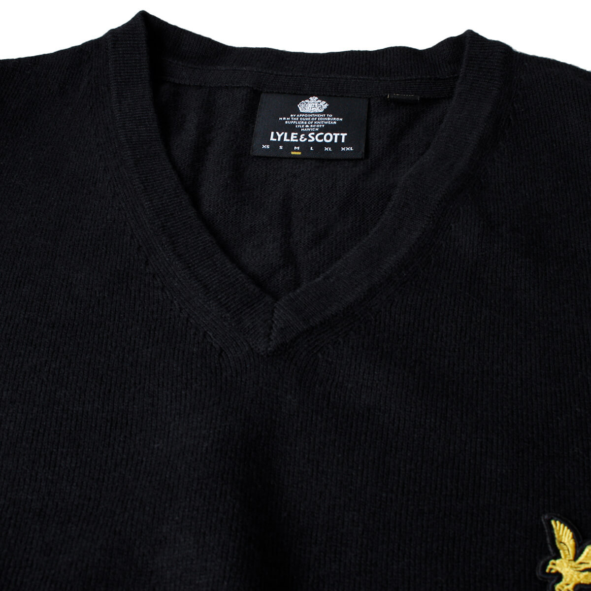 Suéter de golf ligero Lyle & Scott para hombre algodón merino cuello en V 54 % de descuento precio de venta sugerido por el fabricante - Imagen 13 de 17