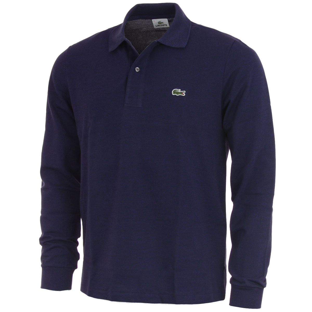 Lacoste Mens L1313 Marl Long Sleeve L12.12 Polo Shirt 29%