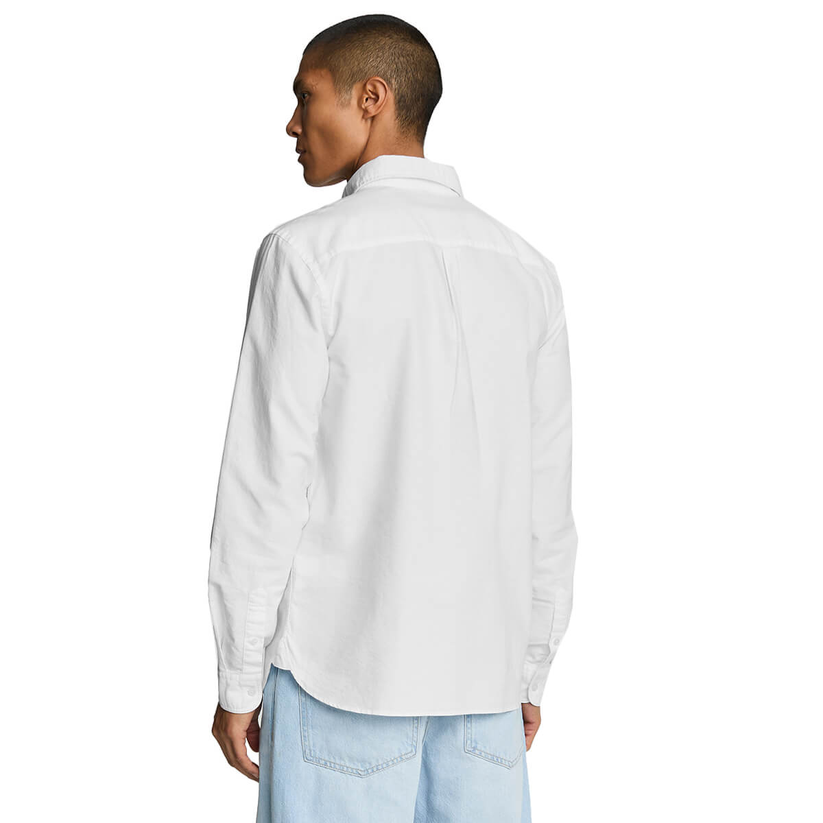 Lyle & Scott Hombre Oxford Cuello Botón Abajo Camisa de Manga Larga 31% OFF - Imagen 15 de 17