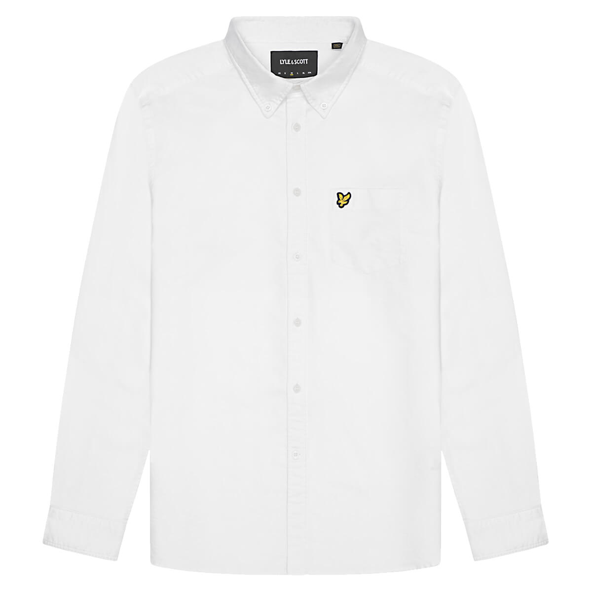 Lyle & Scott Hombre Oxford Cuello Botón Abajo Camisa de Manga Larga 31% OFF - Imagen 17 de 17
