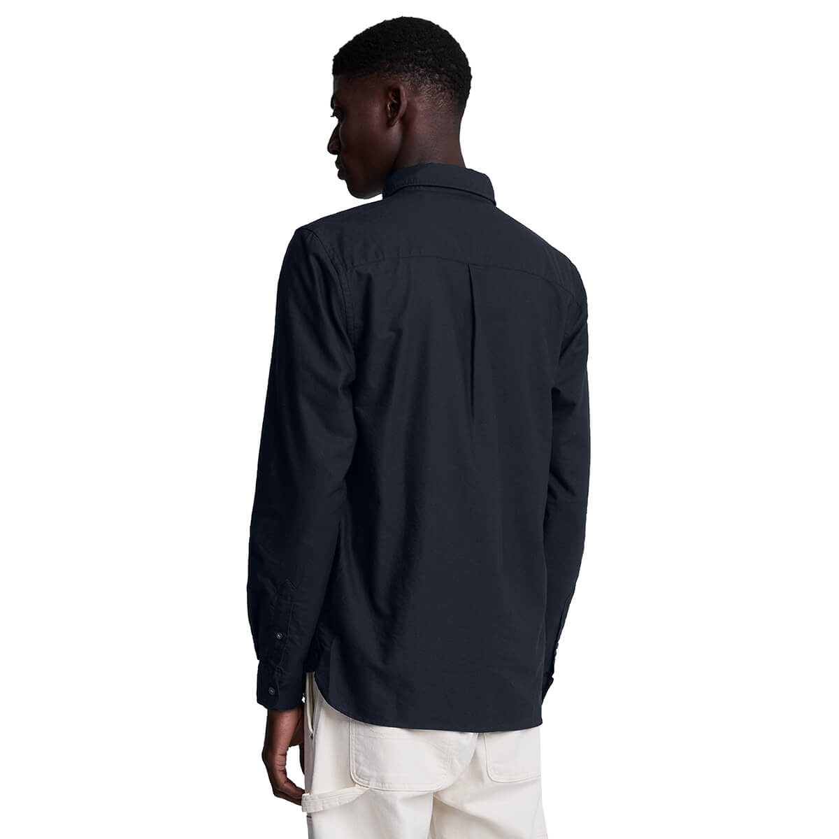 Lyle & Scott Hombre Oxford Cuello Botón Abajo Camisa de Manga Larga 31% OFF - Imagen 3 de 17