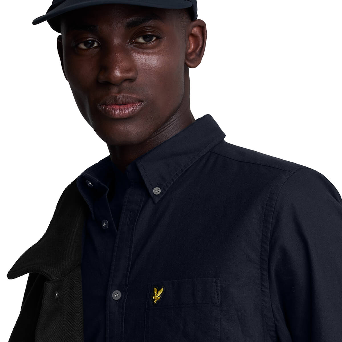 Lyle & Scott Hombre Oxford Cuello Botón Abajo Camisa de Manga Larga 31% OFF - Imagen 4 de 17