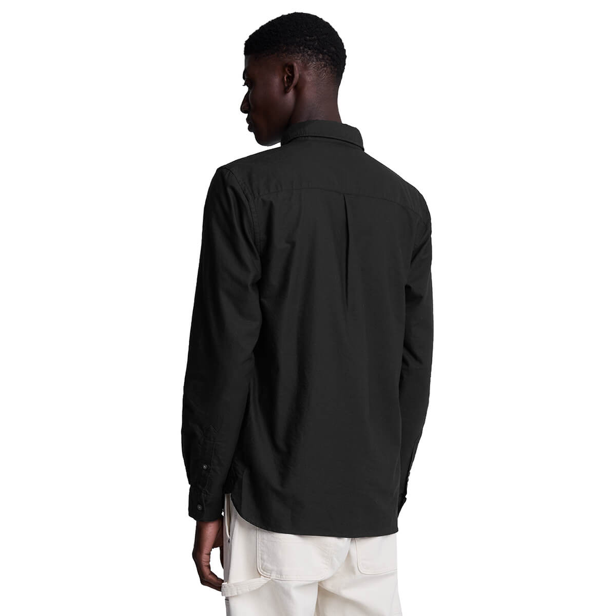 Lyle & Scott Hombre Oxford Cuello Botón Abajo Camisa de Manga Larga 31% OFF - Imagen 7 de 17
