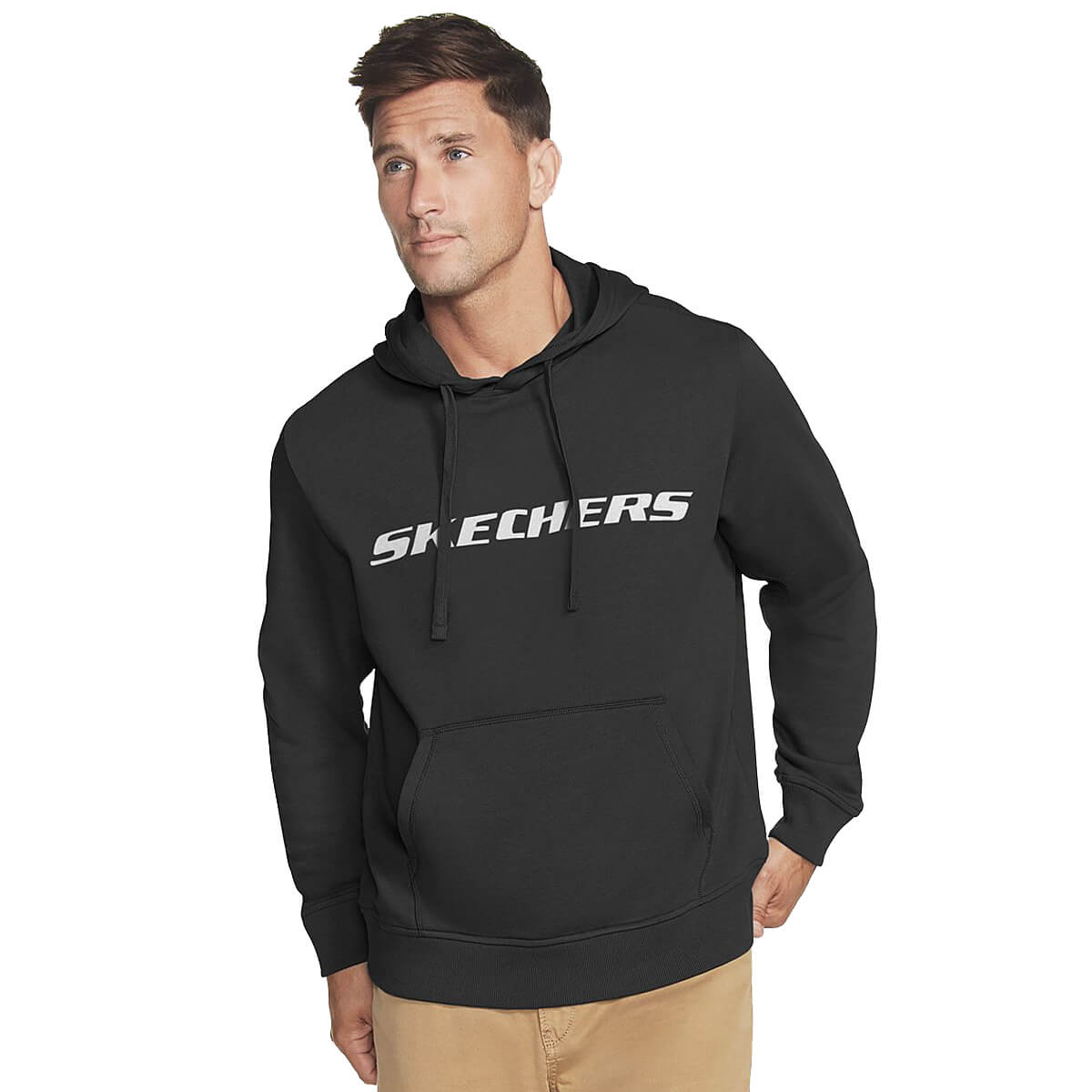 Skechers Mens Heritage II Pullover Kangaroo Pocket Comfort Fit Hoody 55% OFF RRP
