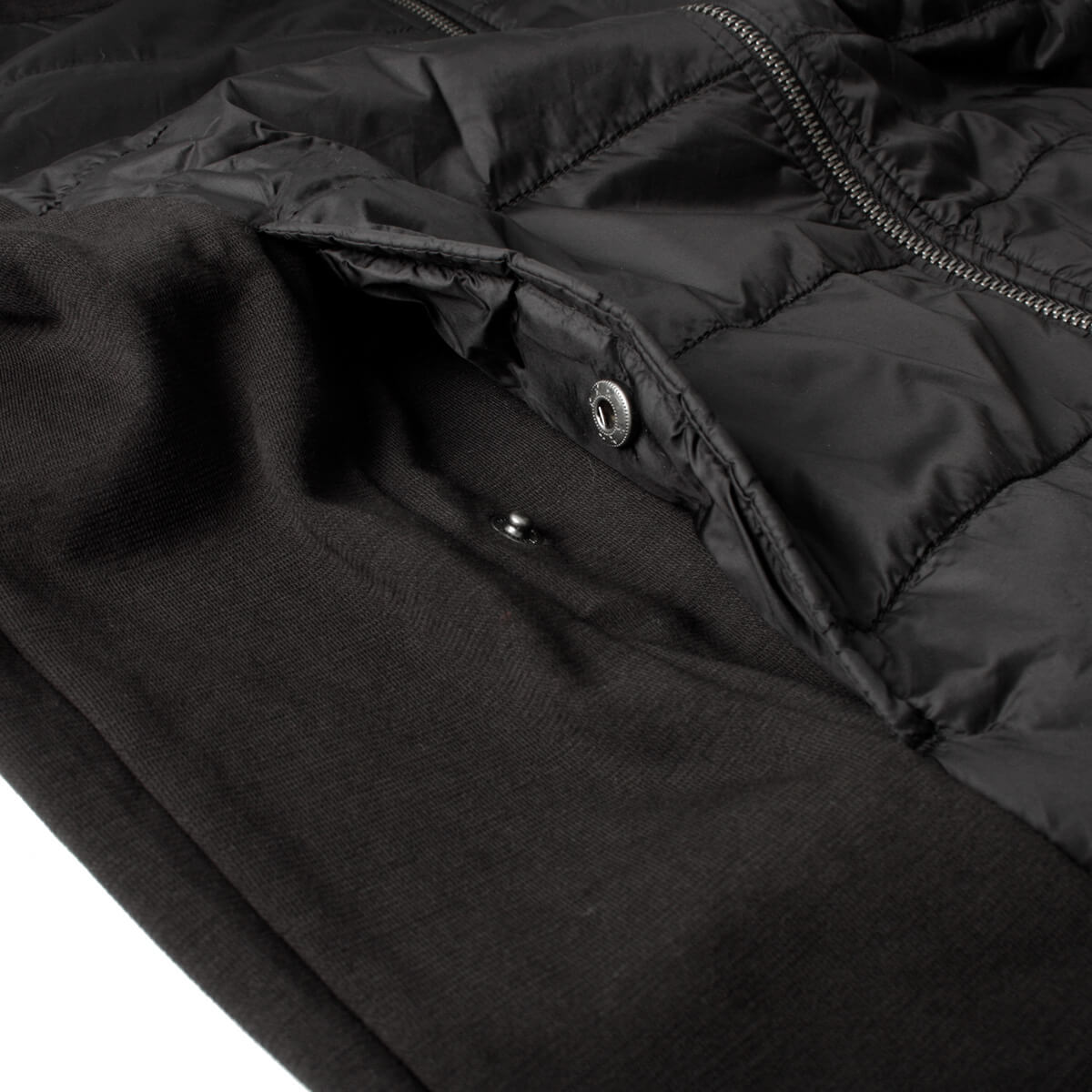 Chaqueta de bombardero Lyle & Scott para hombre Interlock híbrida con paneles 54 % de descuento precio de venta sugerido por el fabricante - Imagen 4 de 13