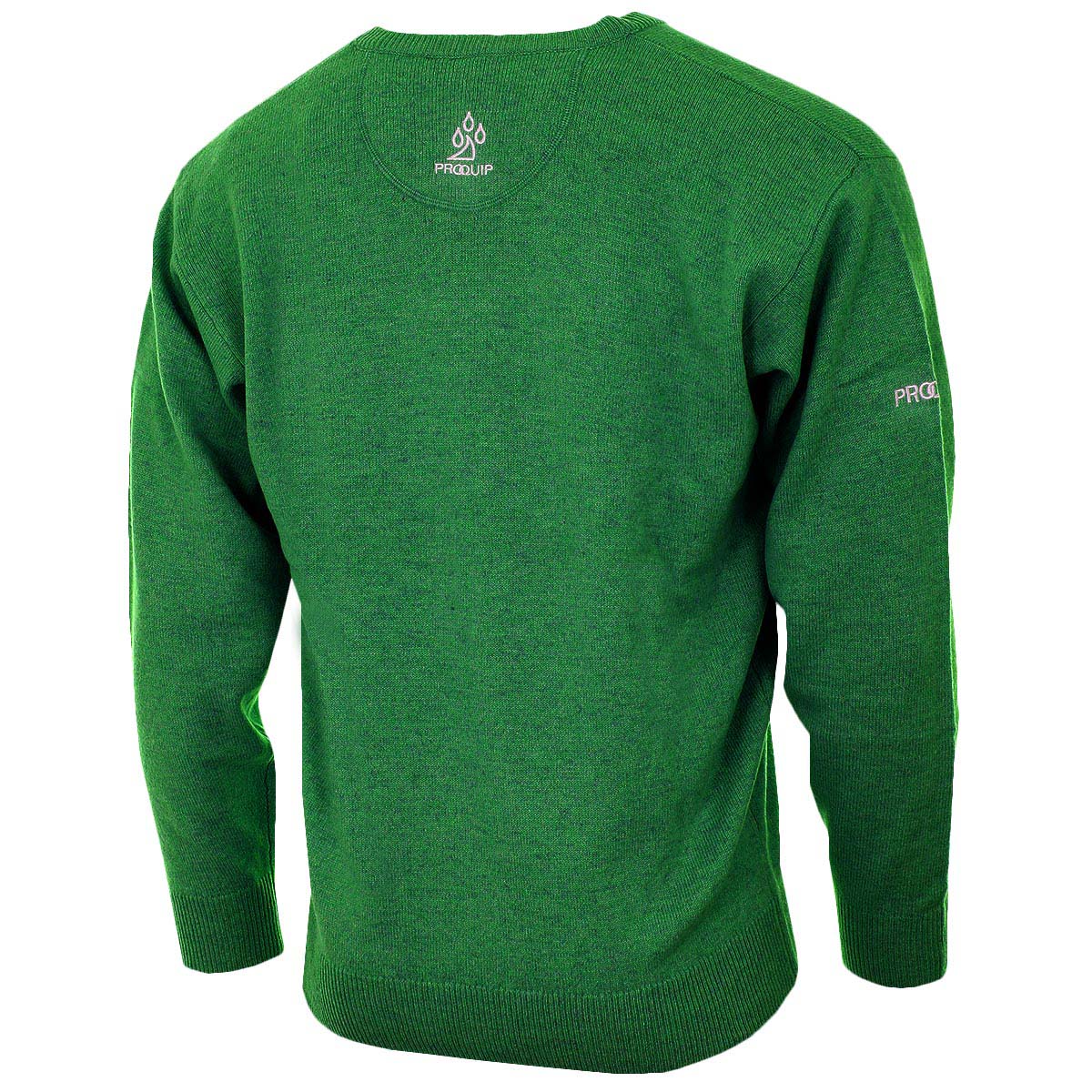 Proquip Mens V Neck Lambswool Sweater Water Repellent Golf Jumper 34