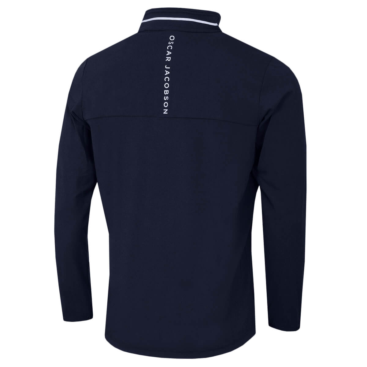 Oscar Jacobson Mens Darwin Lightweight 4 Way Stretch 1/4 Zip Sweater 50% OFF RRP - Picture 7 of 17