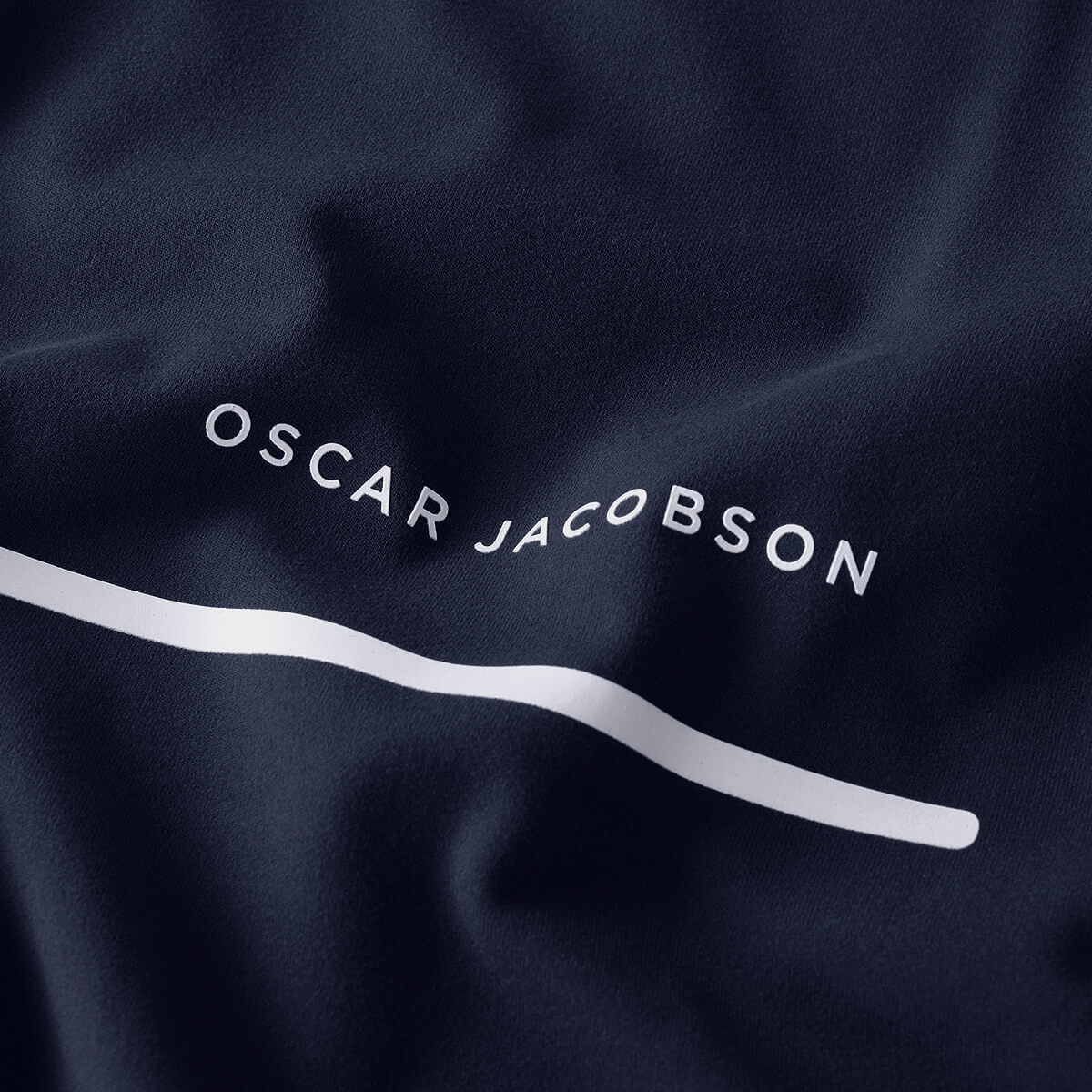 Oscar Jacobson Mens Darwin Lightweight 4 Way Stretch 1/4 Zip Sweater 50% OFF RRP - Picture 8 of 17