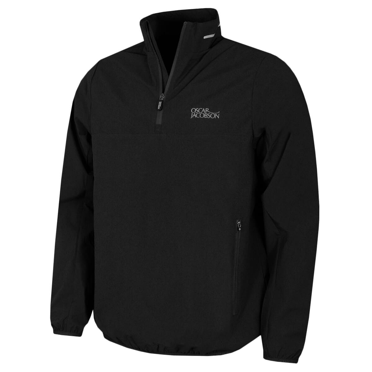 Oscar Jacobson Mens Laguna Windproof Light 1/4 Zip Golf Jacket 52% OFF RRP - Picture 2 of 9