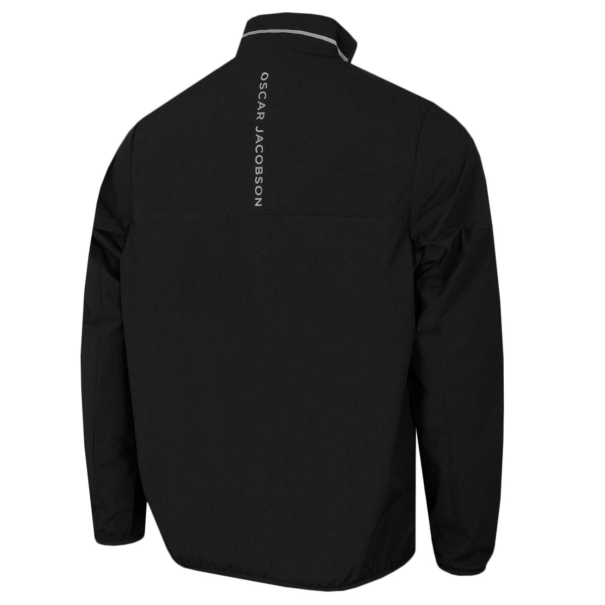 Oscar Jacobson Mens Laguna Windproof Light 1/4 Zip Golf Jacket 52% OFF RRP - Picture 3 of 9