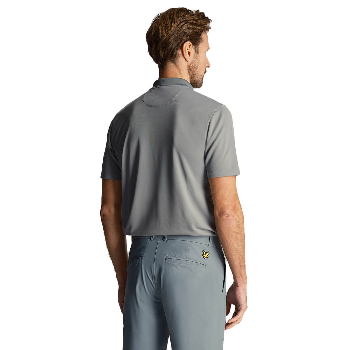 Lyle & Scott Golf para Hombre Tech Águila Logo Reciclado Polo 27% OFF - Imagen 15 de 29