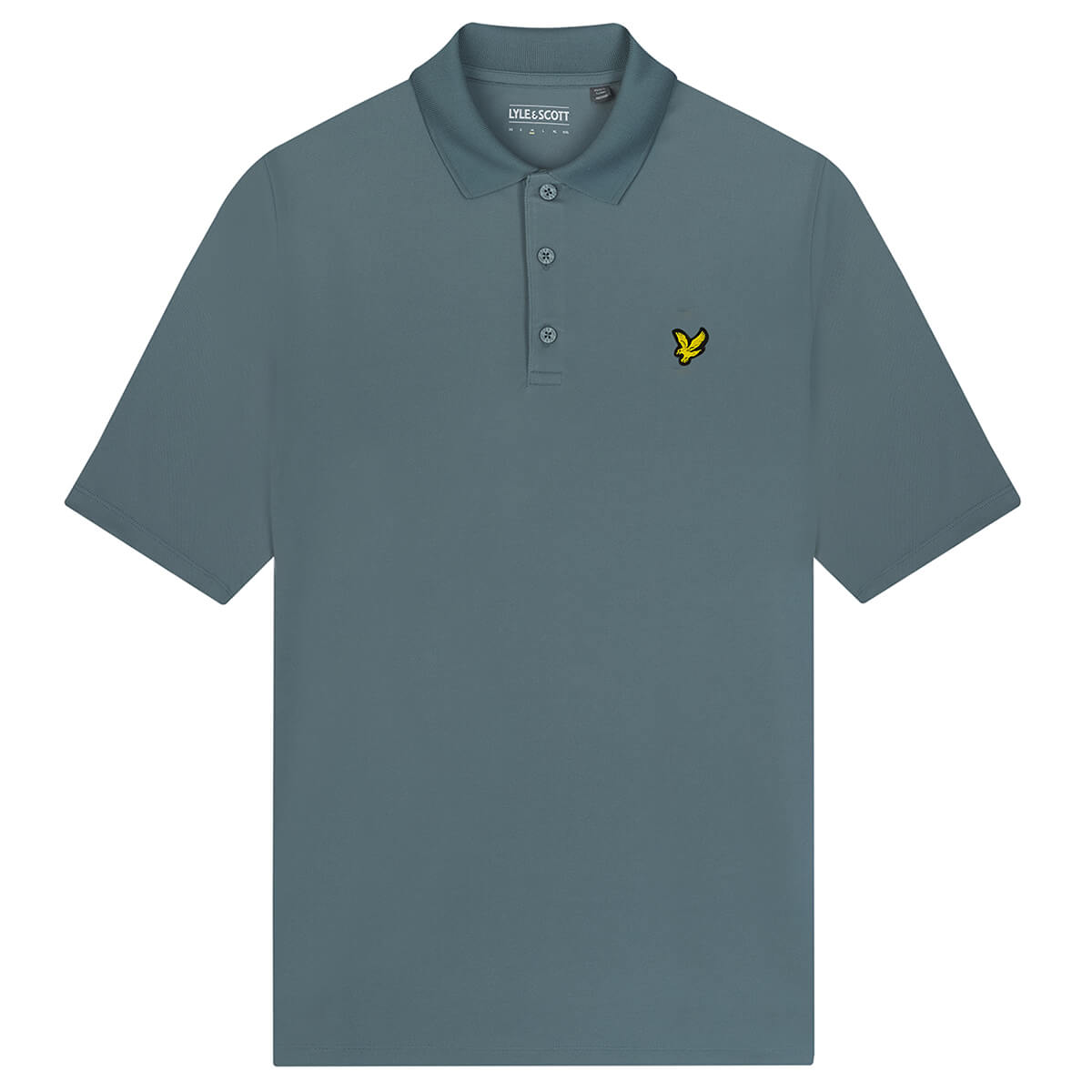 Lyle & Scott Golf para Hombre Tech Águila Logo Reciclado Polo 27% OFF - Imagen 17 de 29