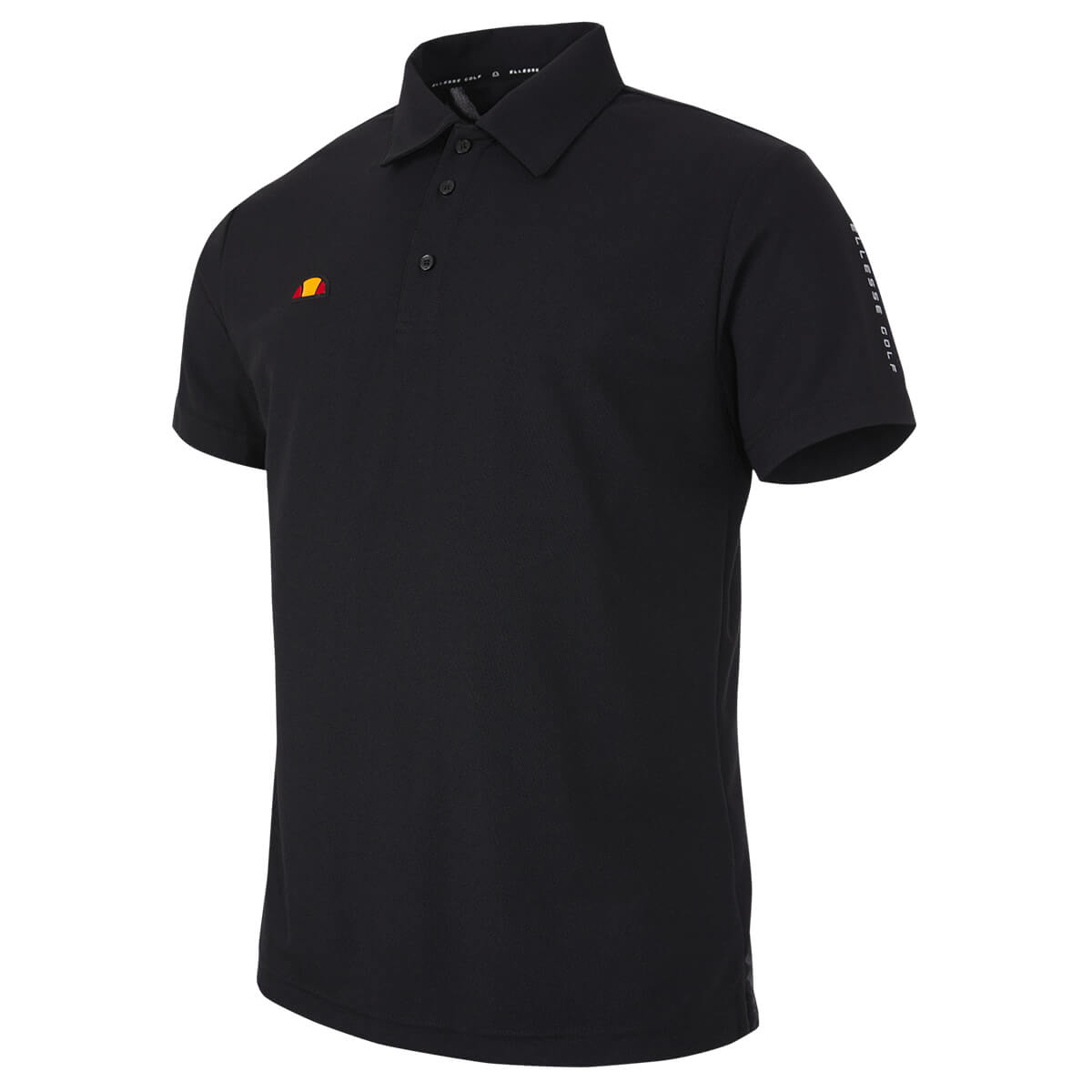 Ellesse Mens Bertola Anti-Odour Wicking 3 Button Golf Polo Shirt 30% OFF RRP - Picture 5 of 13