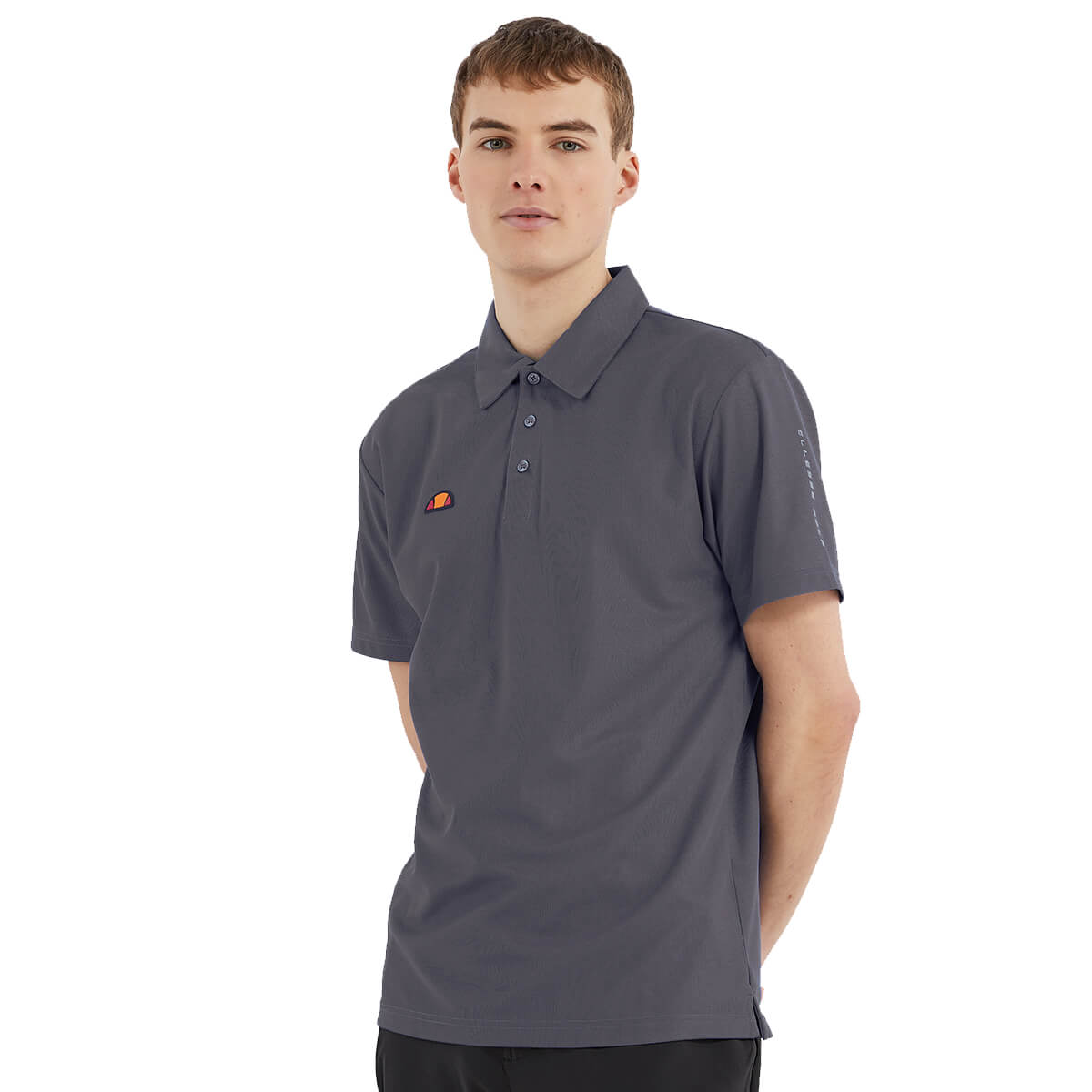 Ellesse Mens Bertola Anti-Odour Wicking 3 Button Golf Polo Shirt 30% OFF RRP - Picture 10 of 13