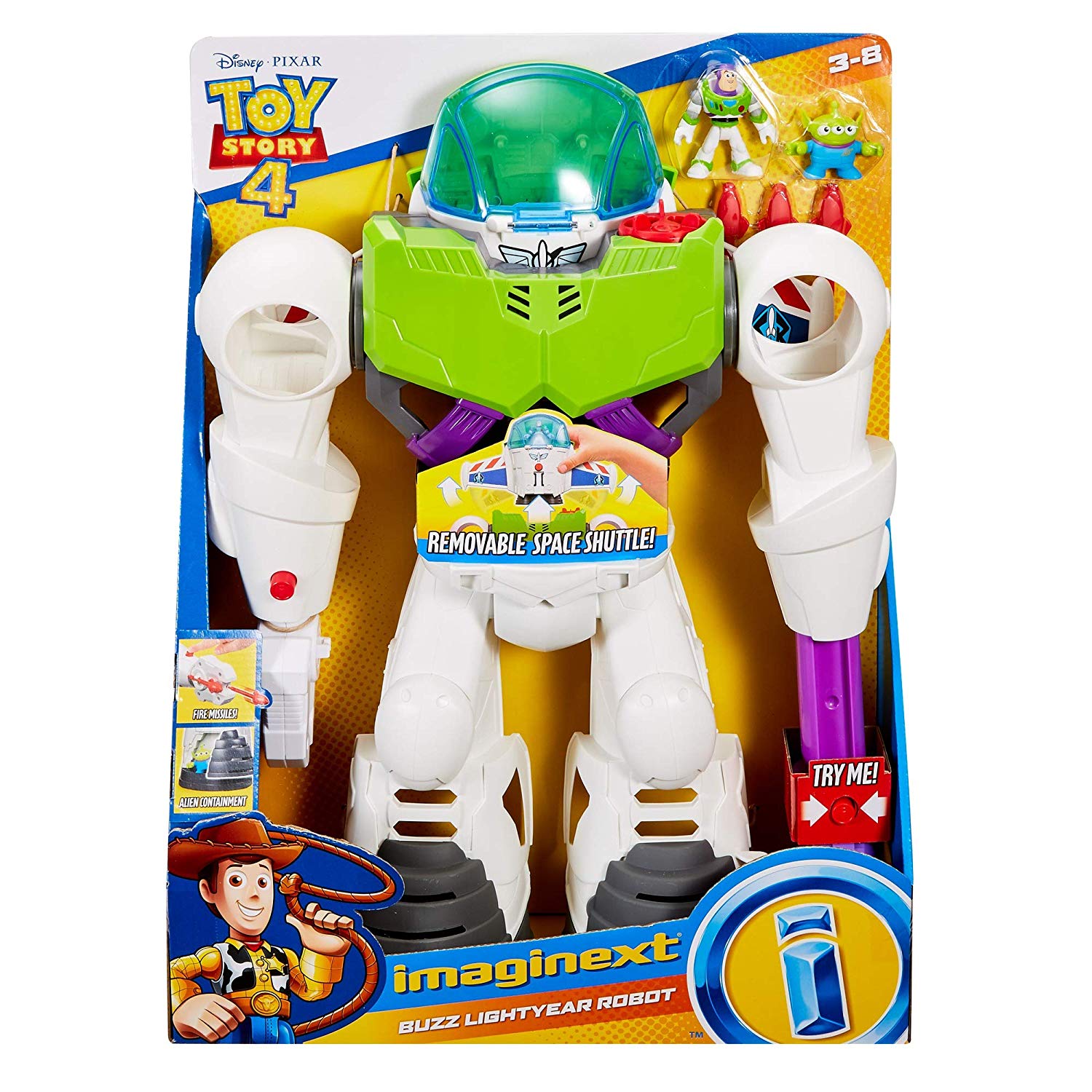 Imaginext Toy Story Buzz Lightyear Robot eBay