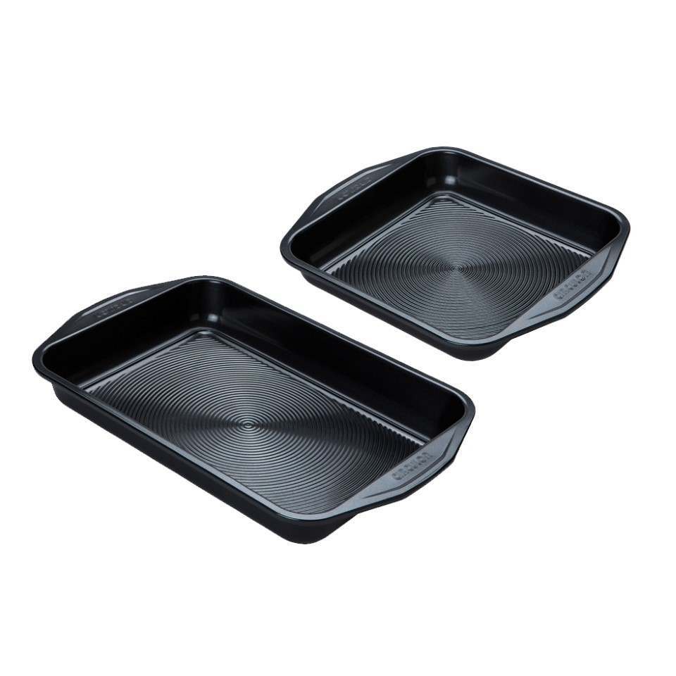 Circulon Ultimum Bakeware Baking/Roasting Tray Twin Set Heavy Guage Non