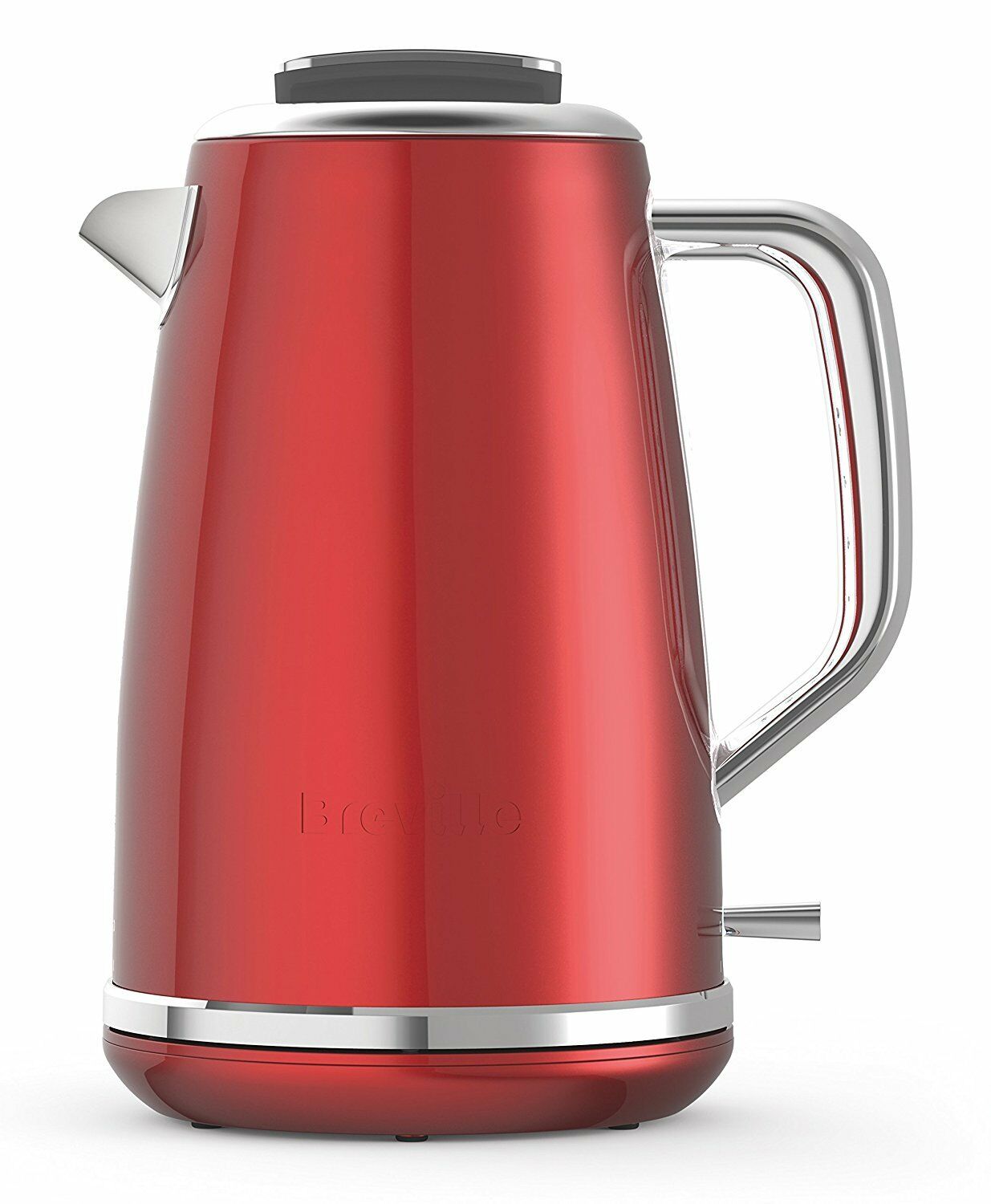 Breville Lustra Jug Kettle Red Stainless Steel 1.7L 3000W 1 Year