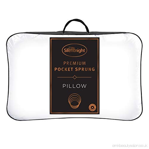 Silentnight Pocket Sprung Medium Pillow Cotton Cover 2 Year