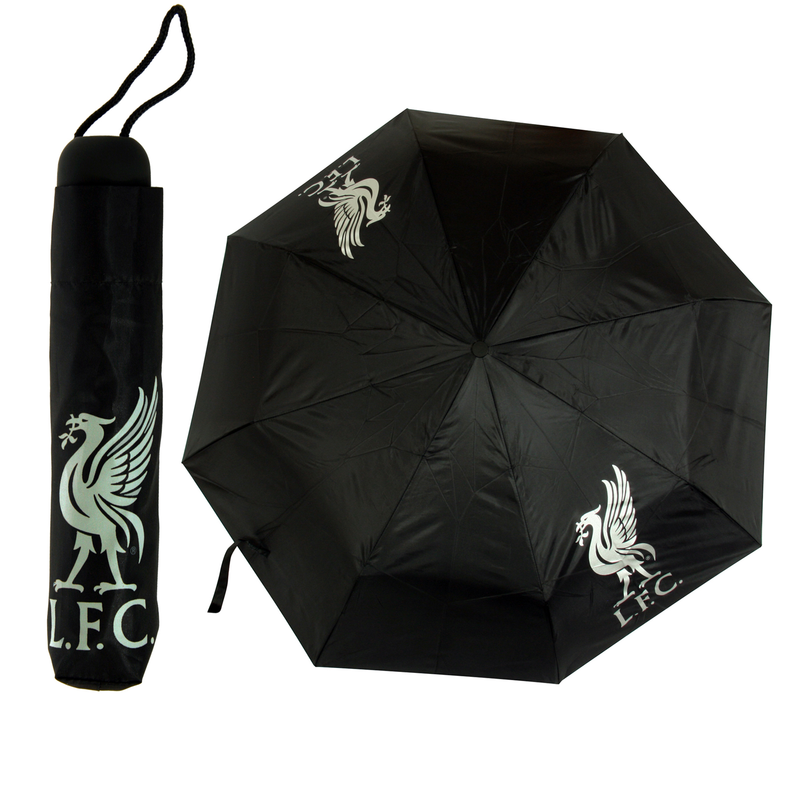 Liverpool FC Official Soccer Gift Telescopic Compact Umbrella eBay
