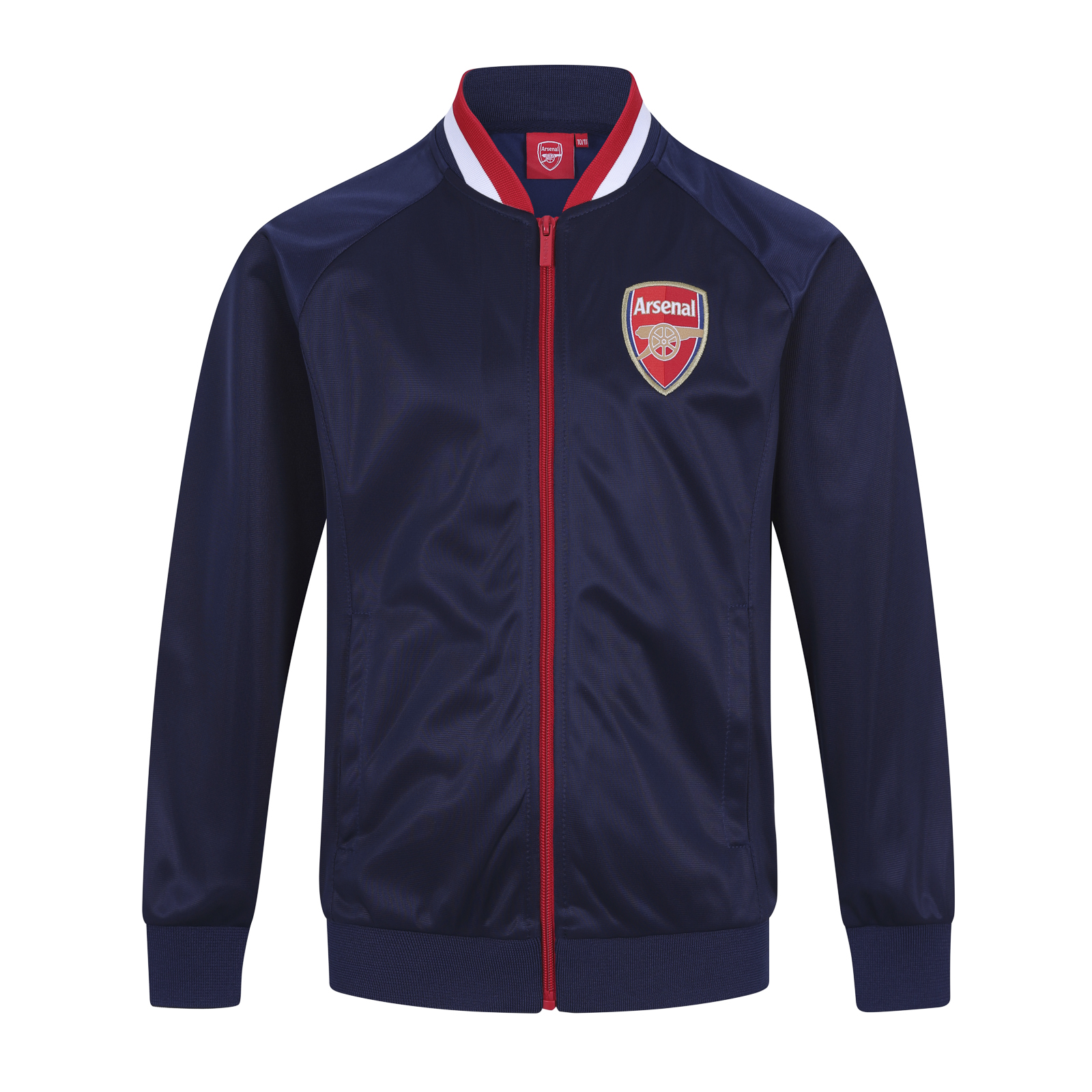 Arsenal Football Club Official Soccer Gift Boys Retro Track Top Jacket - Picture 10 of 23