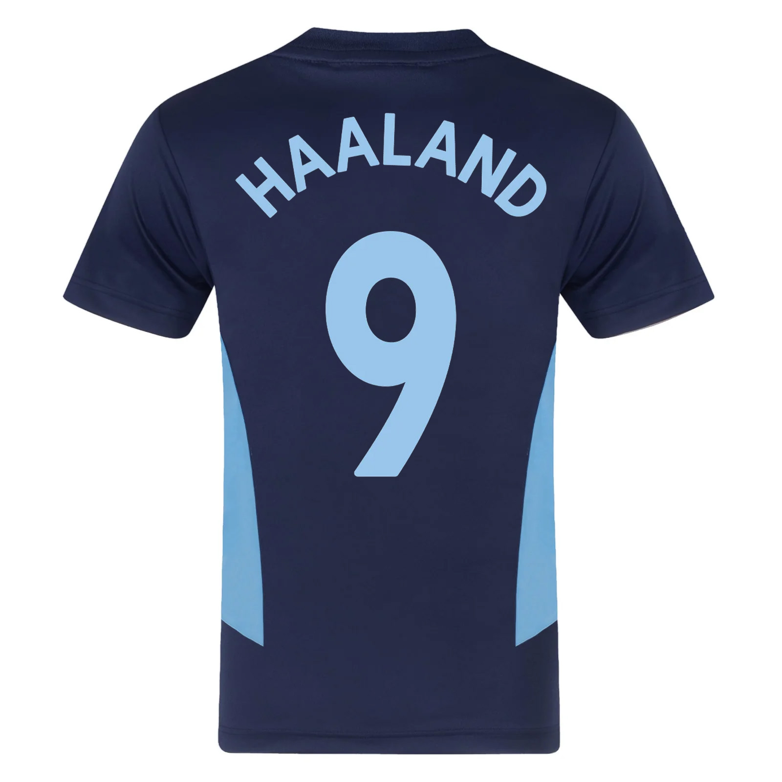 Manchester City Football Club Official Gift Mens Poly Training Kit T-Shirt