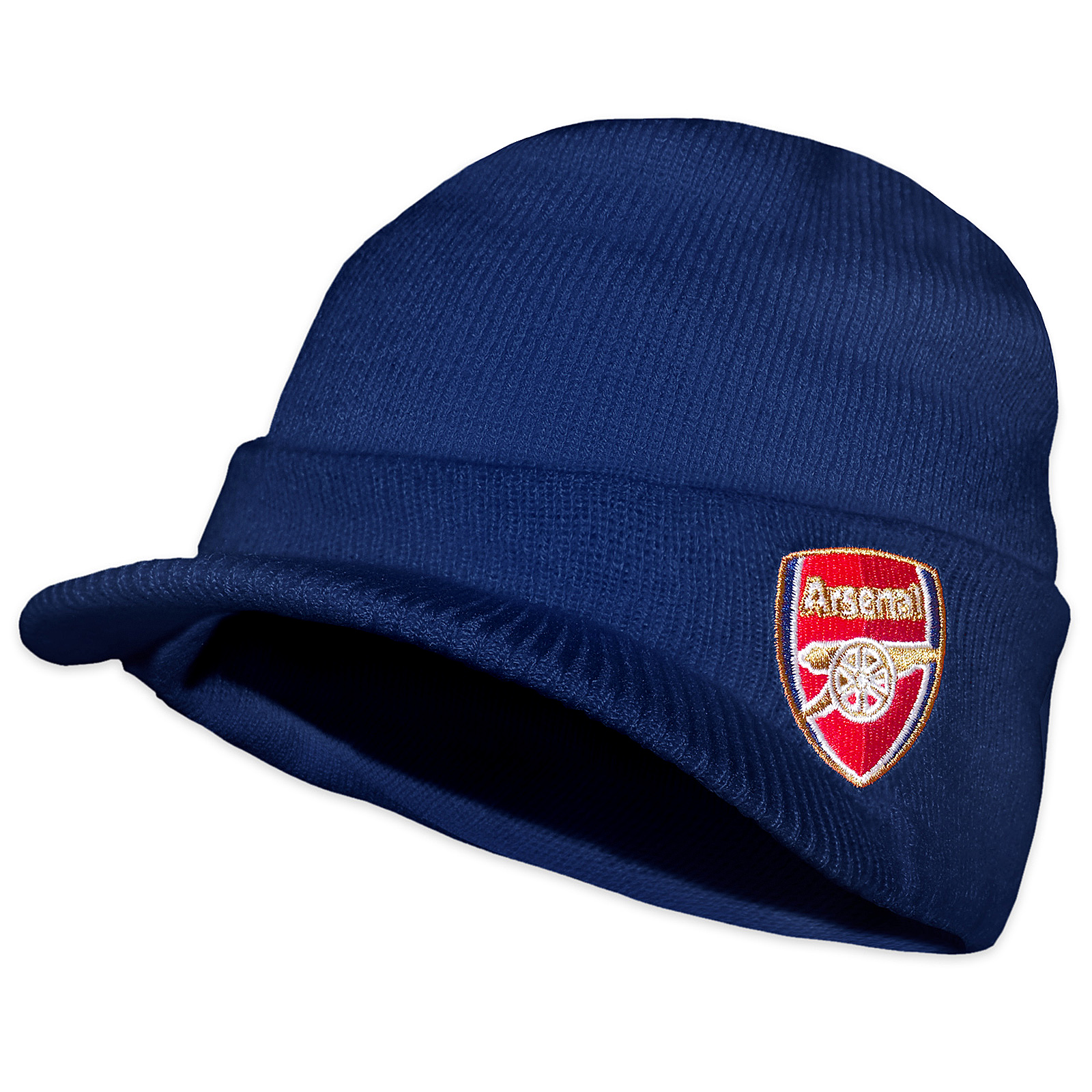 arsenal fc official football gift adults knitted peaked bronx