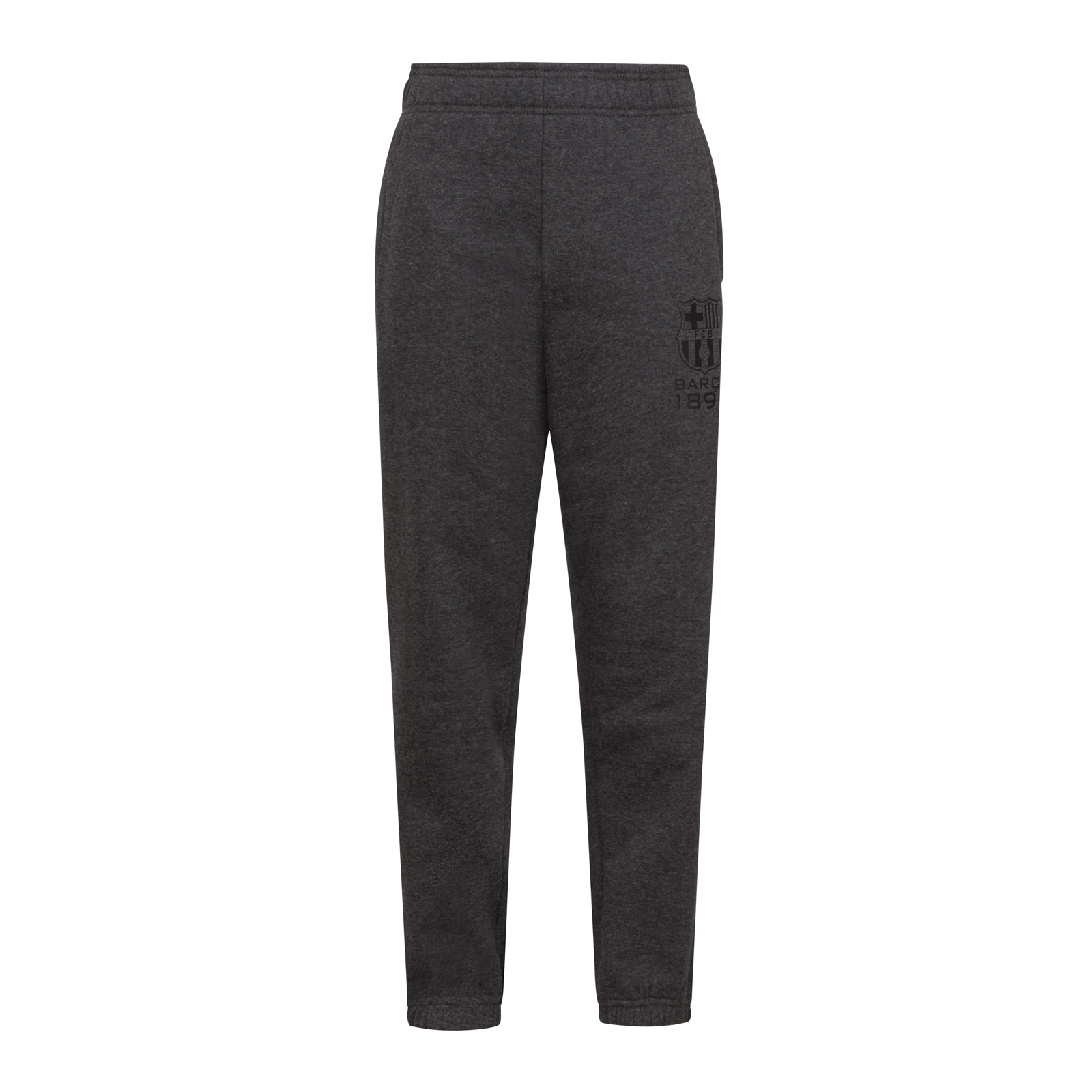 FC Barcelona Boys Joggers Jog Pants Slim Fit Fleece Kids OFFICIAL Football Gift - Picture 4 of 11