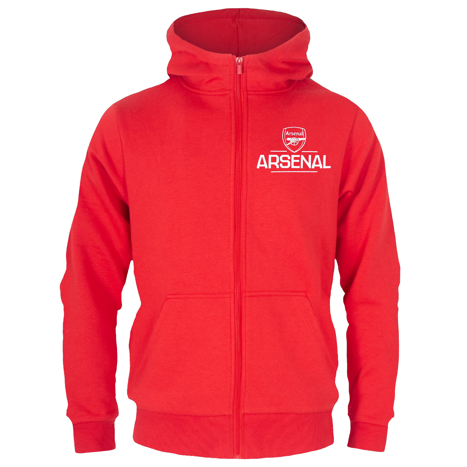 Arsenal Football Club Official Soccer Gift Boys Fleece Zip Hoody - Picture 11 of 13