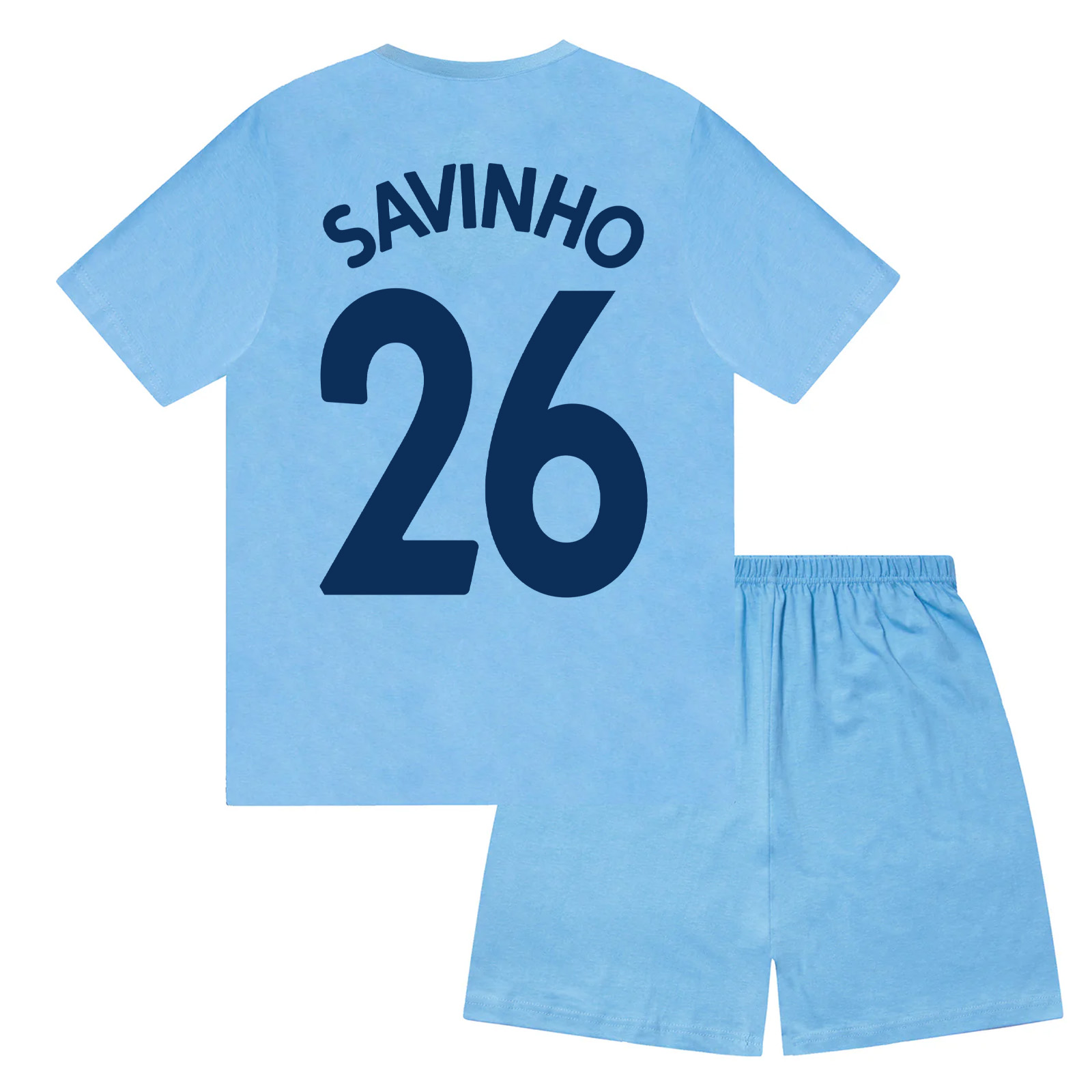 Manchester City FC Official Soccer Gift Boys Short Pajamas - Picture 33 of 36