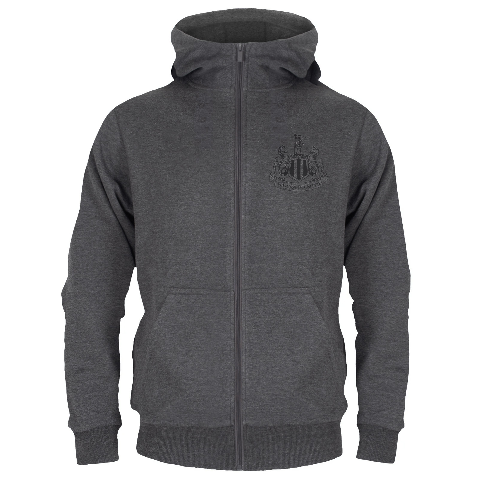Newcastle United Boys Hoody Zip Fleece Kids OFFICIAL Football Gift - Picture 10 of 13