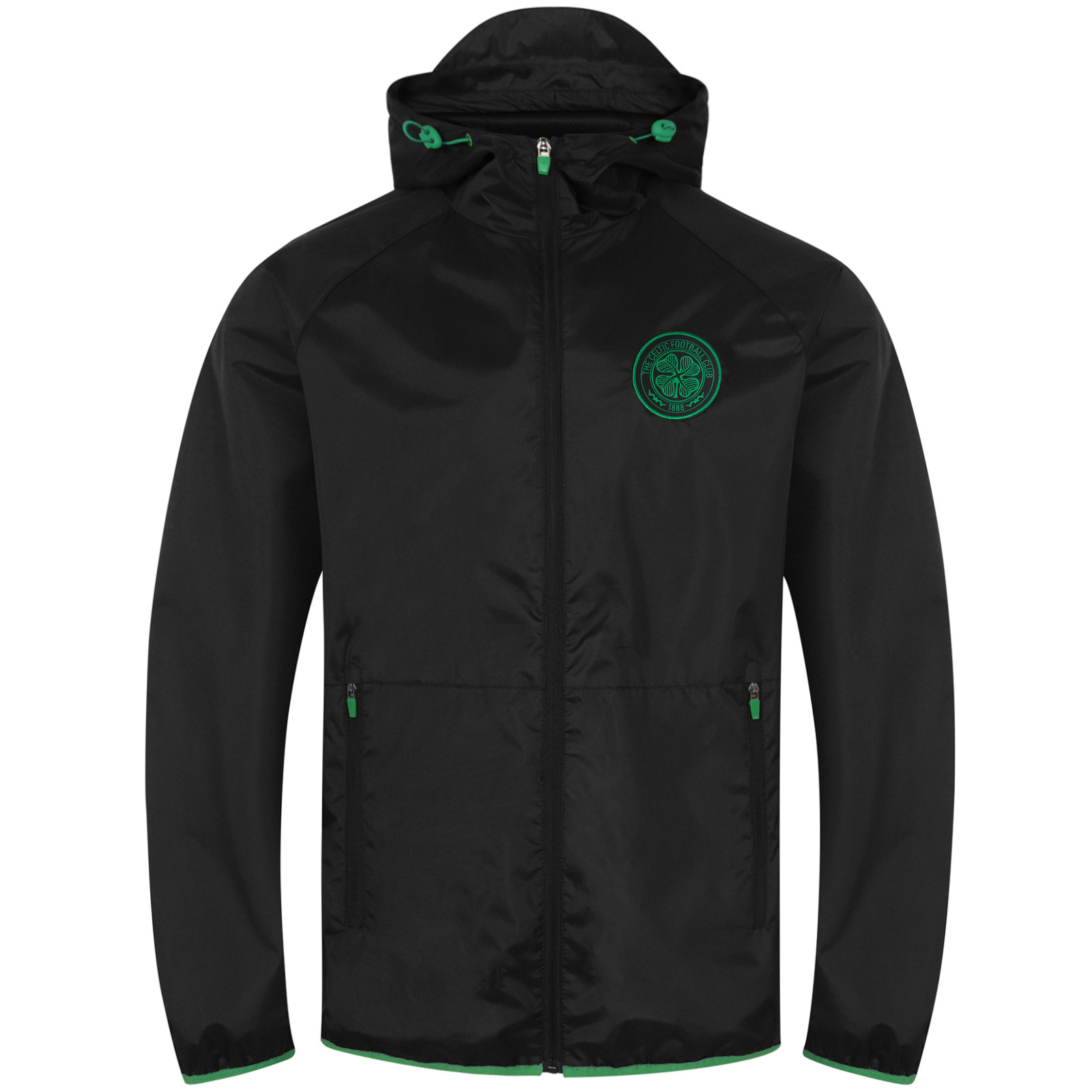 Celtic FC Mens Jacket Shower Windbreaker OFFICIAL Football Gift - Picture 8 of 18