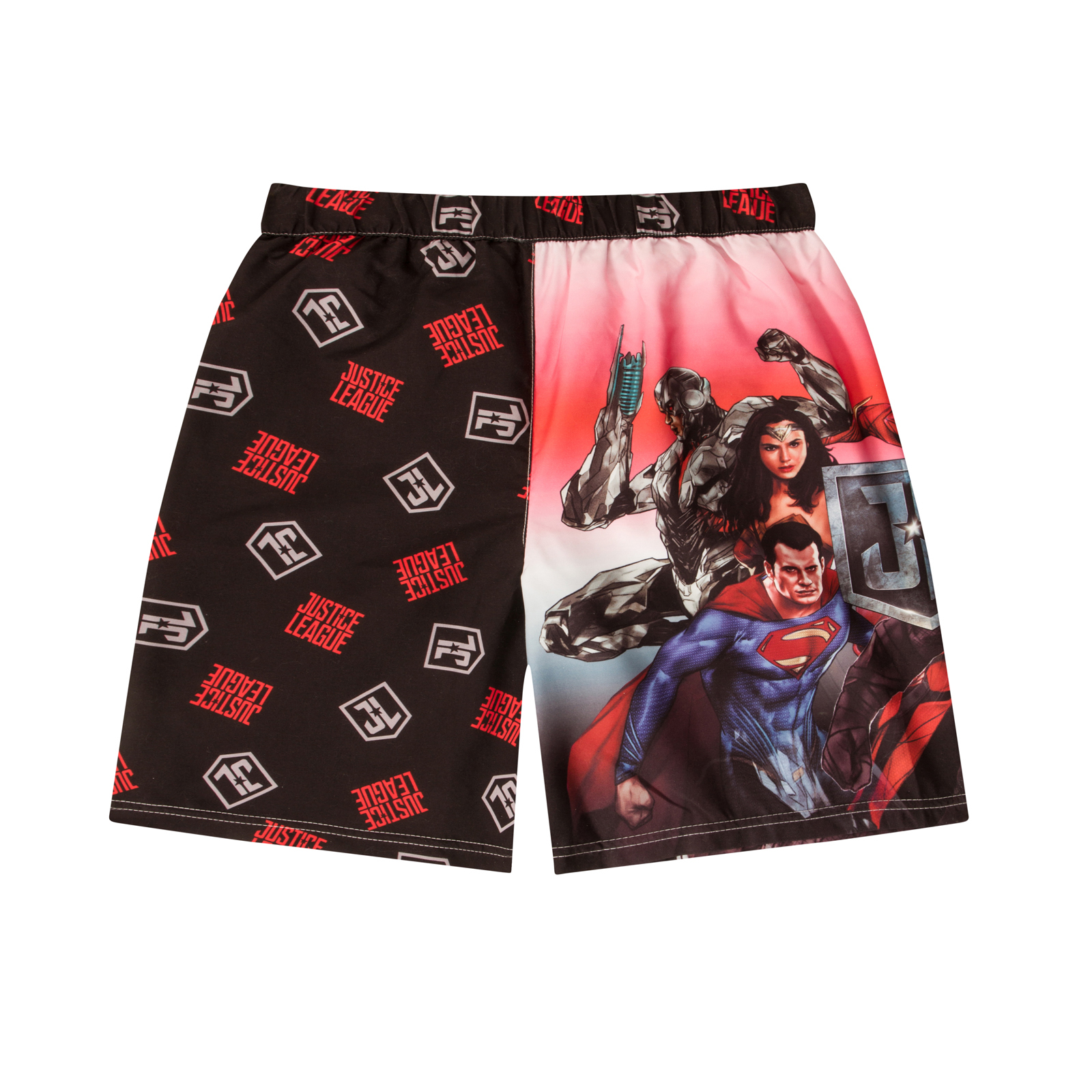 DC Comics Batman Justice League Official Gift Boys Kids Swim Board Shorts