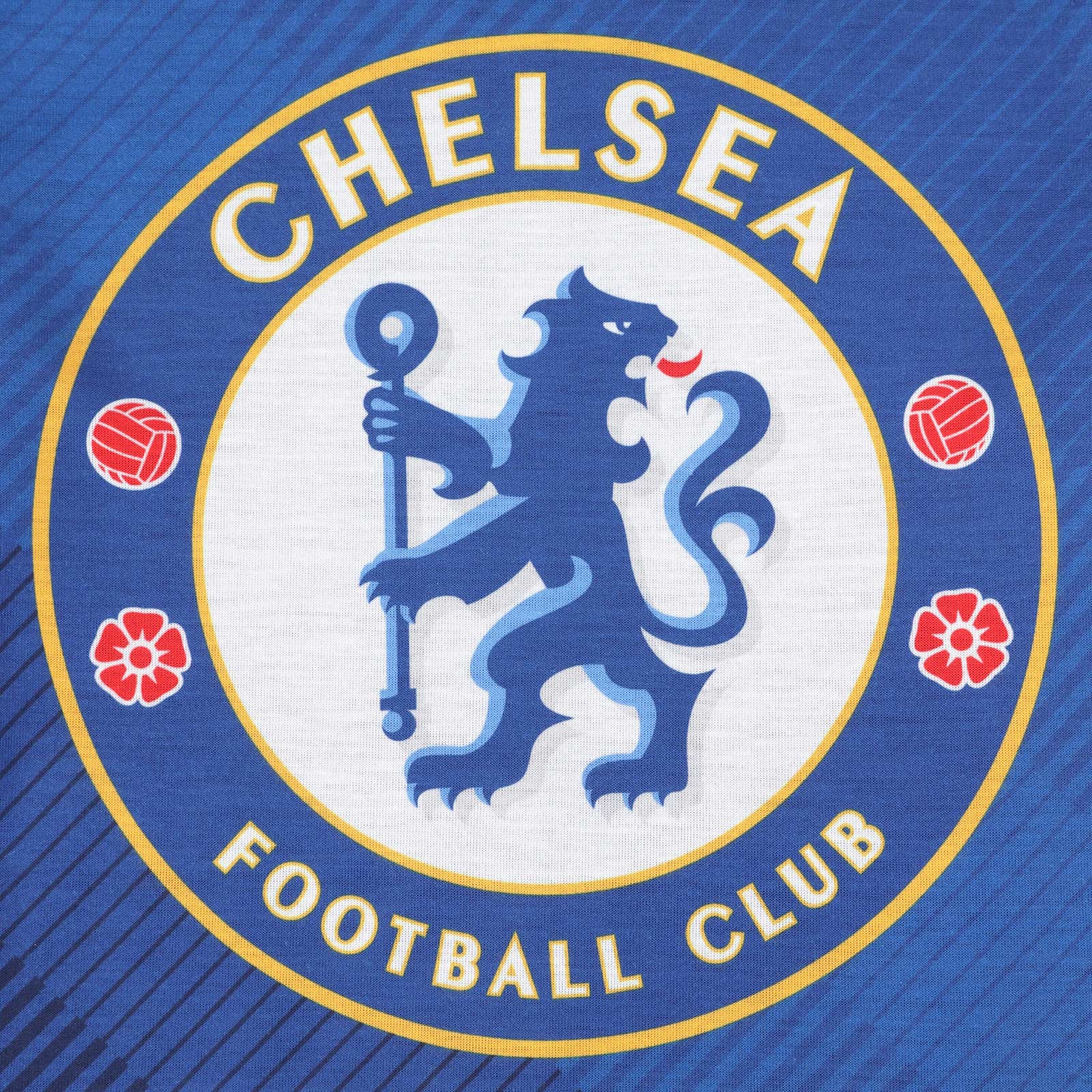 Chelsea FC Official Soccer Gift Boys Sublimation Long Pajamas - Picture 11 of 12