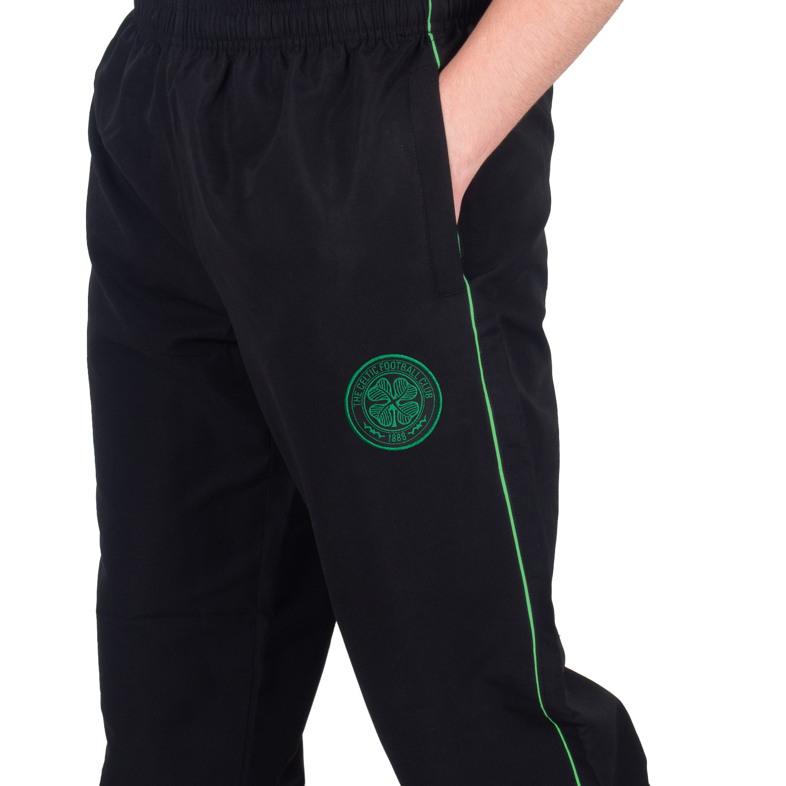 Celtic Football Club Official Soccer Gift Boys Jacket & Pants Tracksuit Set - Picture 13 of 14