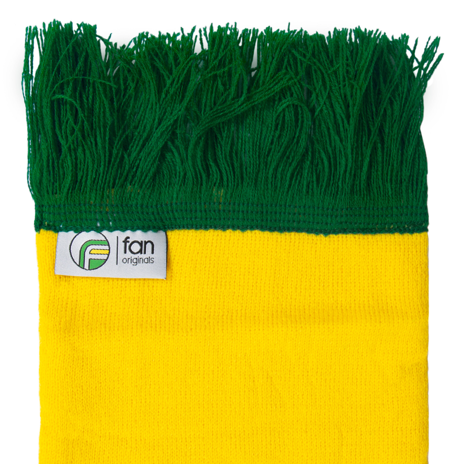 Norwich City FC - écharpe de football jaune et verte