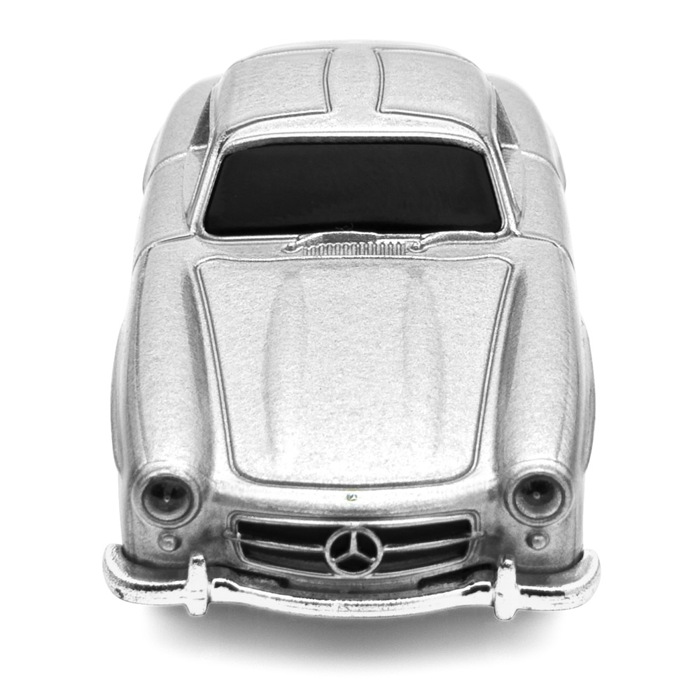 Mercedes Benz 300SL Gullwing Car USB Memory Stick 16Gb Silver