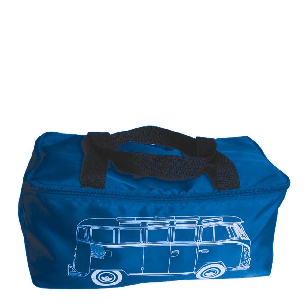 Official VW Camper Van Picnic Blanket / Travel Rug with carrying bag Blue eBay