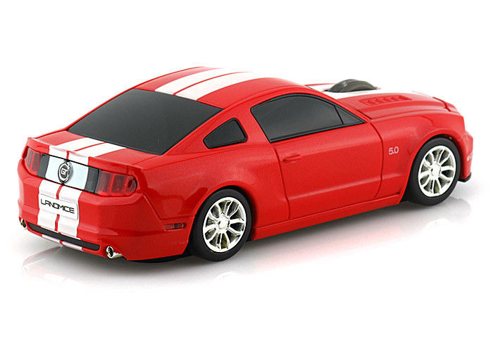Official Ford Mustang GT Car Wireless Computer Mouse Red