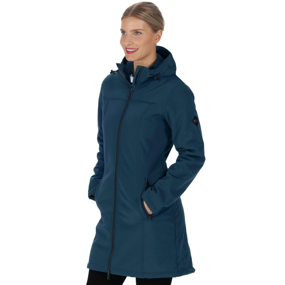 Regatta Womens/Ladies Adelma Windproof Hooded Softshell Walking Jacket