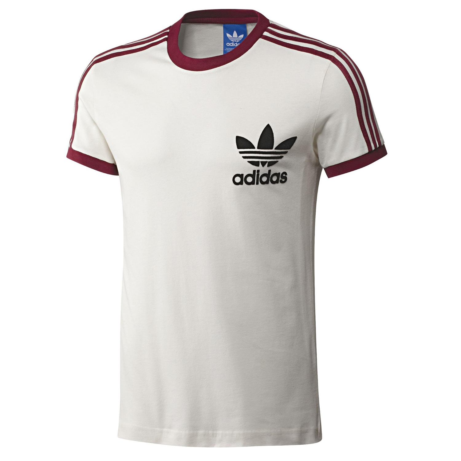 adidas trefoil t shirt 3 stripes adidas trefoil t shirt 3 stripes