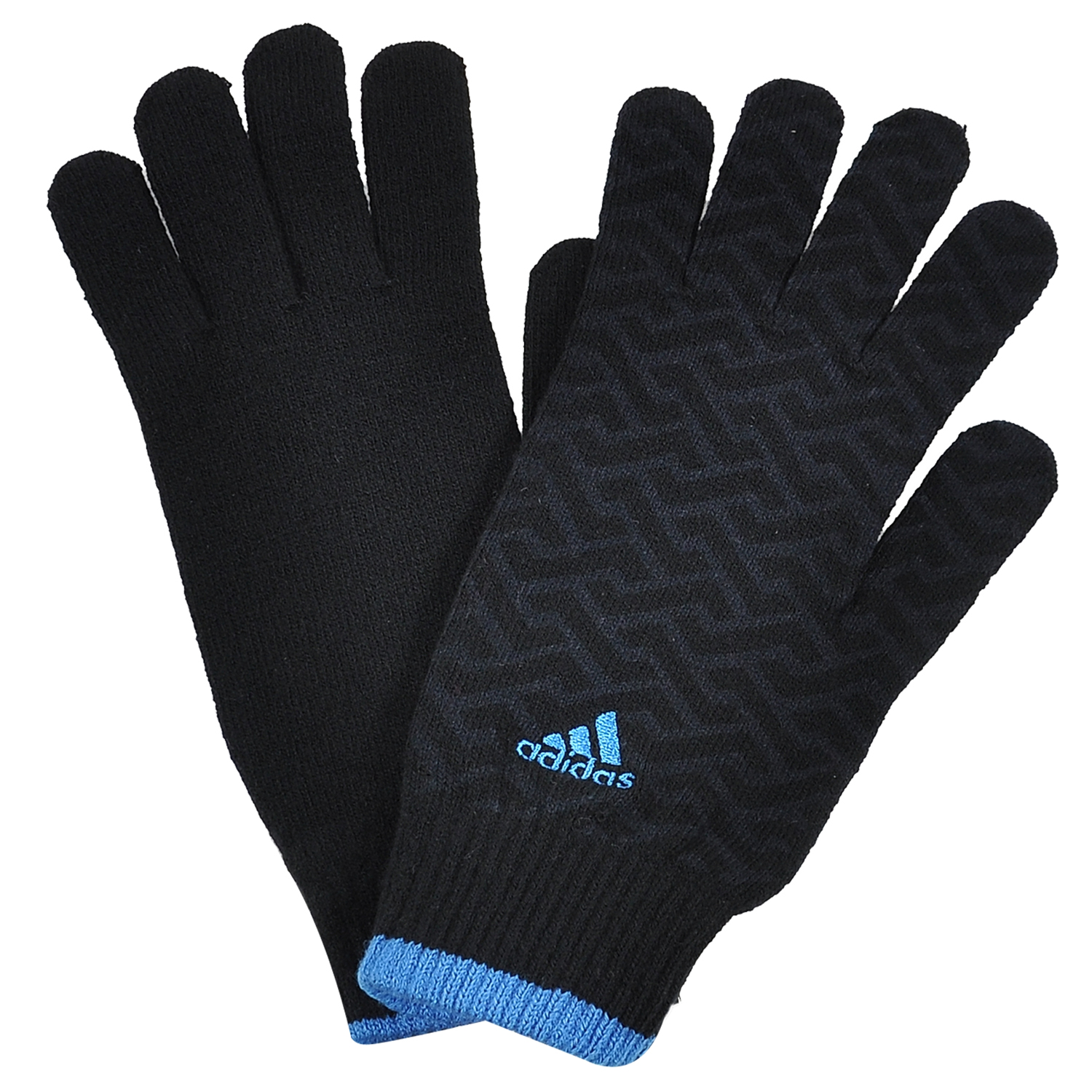adidas Performance Unisex Winter Knitted Logo Sports Gloves Black eBay