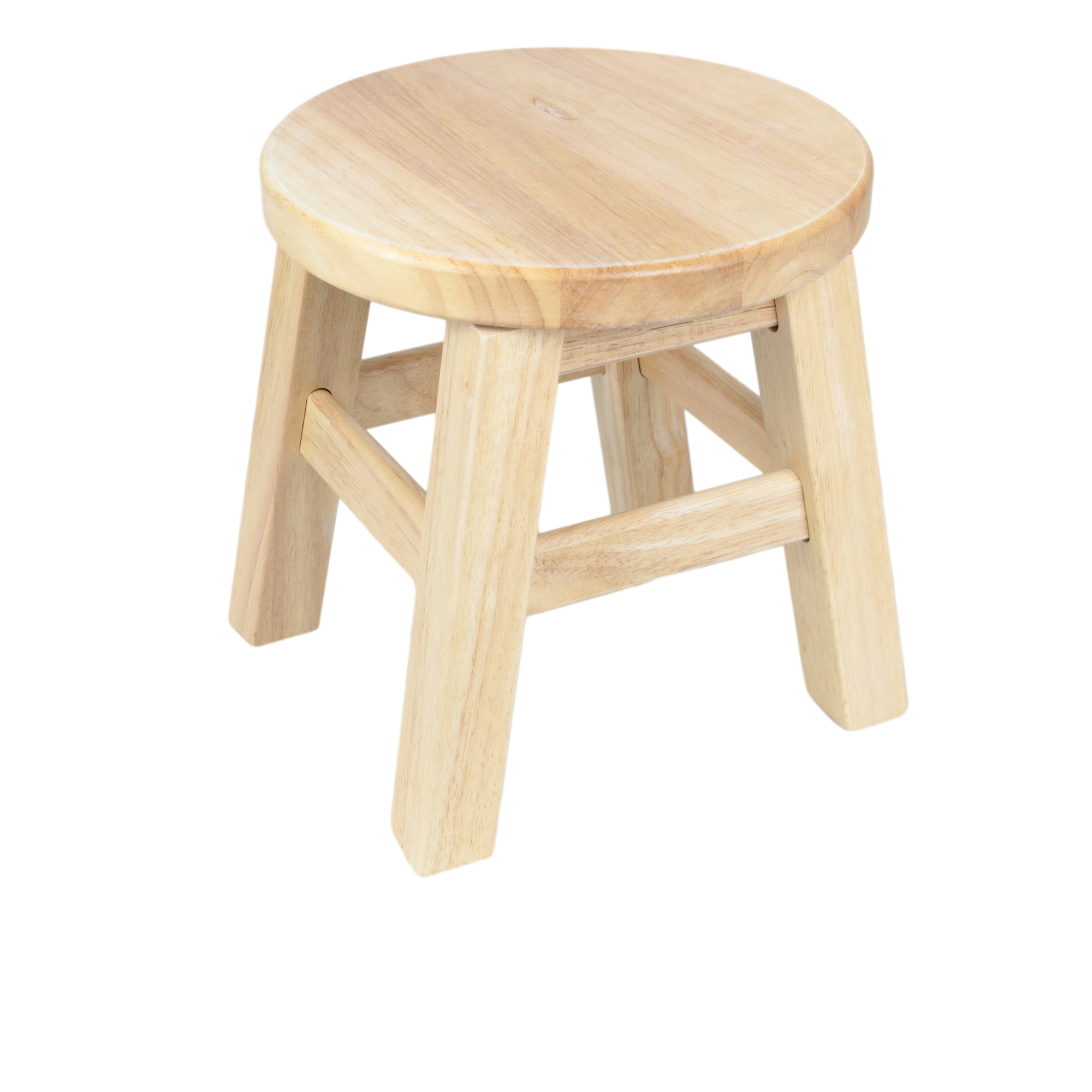 small round step stool