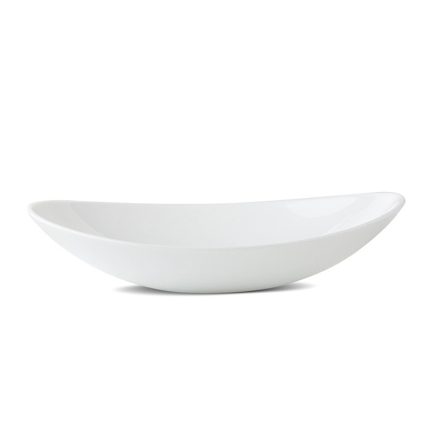 Bormioli Rocco Opal Glass Dinner Plate Oval Food Serving Platter Tray Salad Bowl - Picture 39 of 61