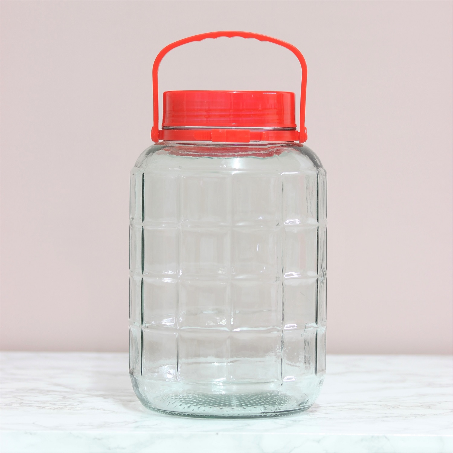 LARGE GLASS PICKLE Preserve Jars Airtight Storage Beverage Food