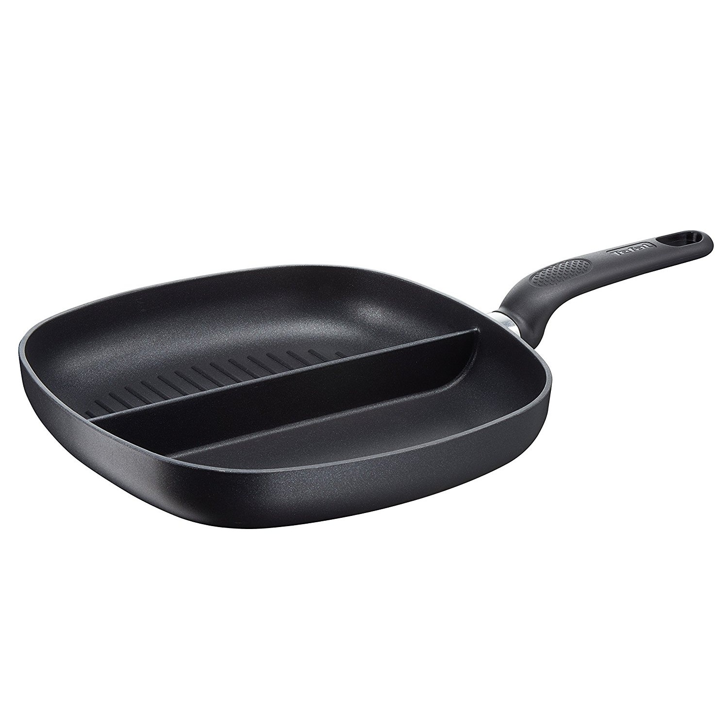 Tefal Ideal 26cm Non Stick Frying Fry Pan Aluminium 2 Compartment Divided Frypan eBay