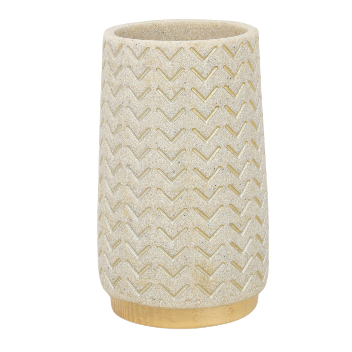Krona Bathroom Accessory Soap Dispenser Dish Toothbrush Tidy Toilet Brush Beige - Picture 16 of 17