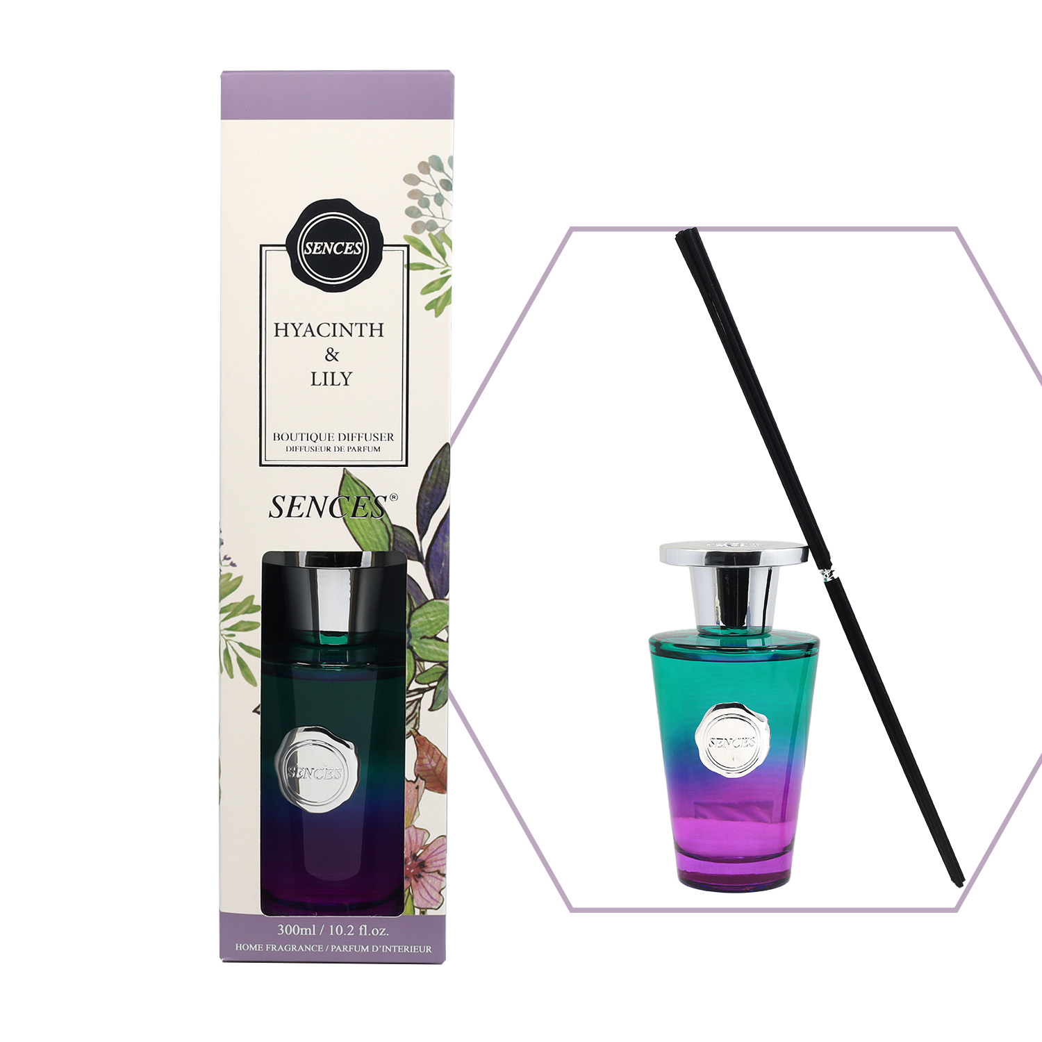 Baltus 300ml Reed Diffuser Set Scented Oils Fragrance Aromatherapy Air Freshener - Picture 48 of 114
