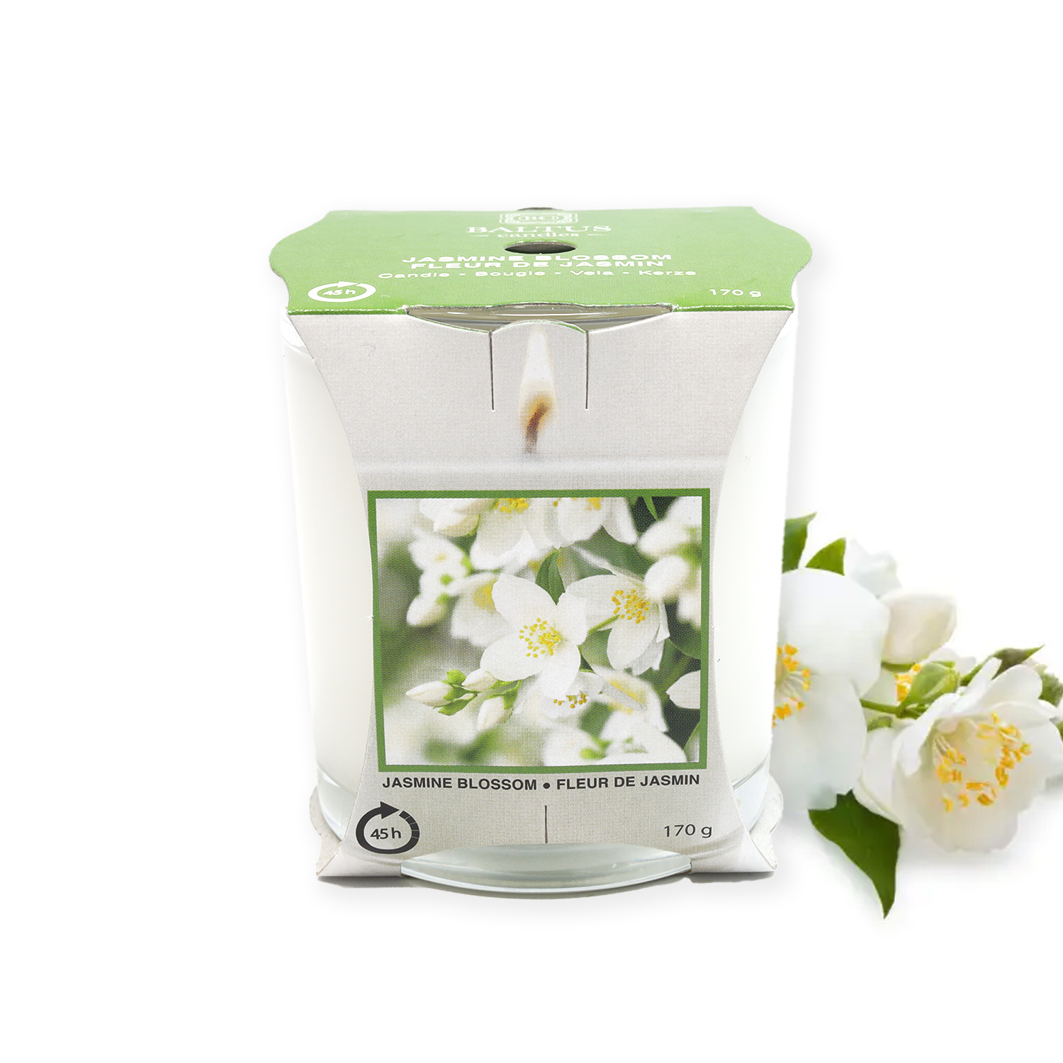 Scented Candle 170g Jar Single Wick 45hrs Burn Time Glass Cup Gift Home Aromatic - Picture 8 of 41