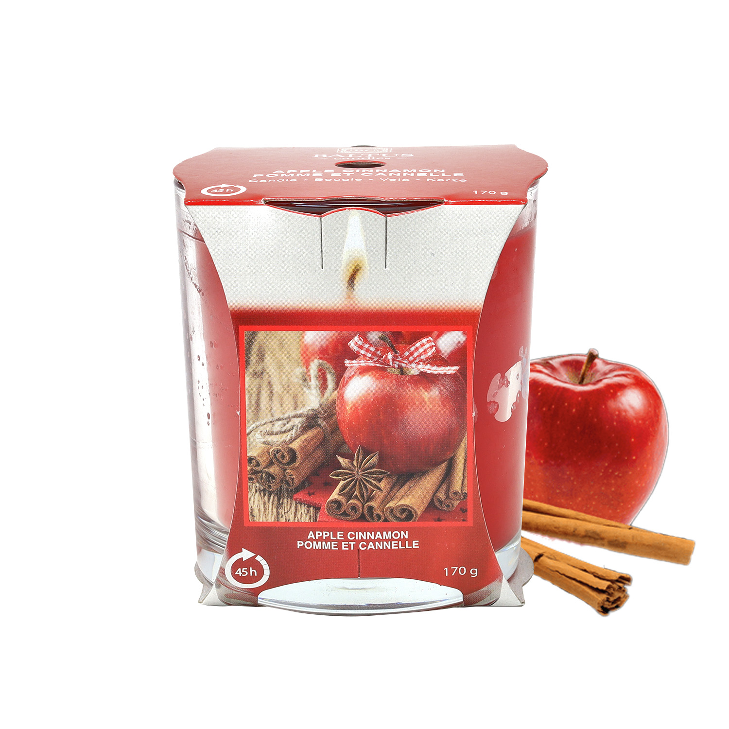 Scented Candle 170g Jar Single Wick 45hrs Burn Time Glass Cup Gift Home Aromatic - Picture 2 of 41